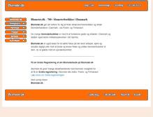 Tablet Screenshot of blomster.dk